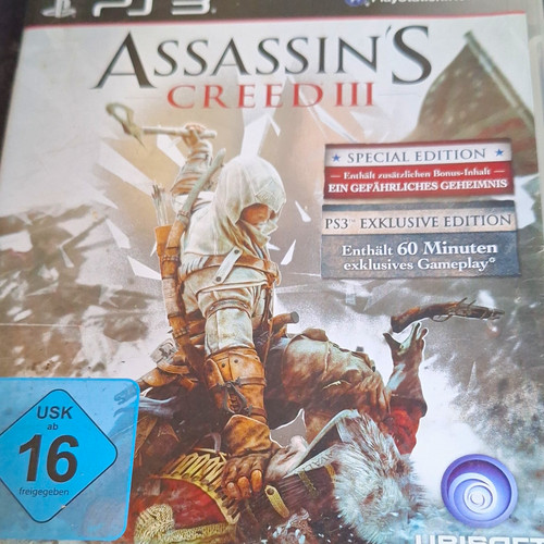 Assassin creed iii ps3 - ps3, spiel