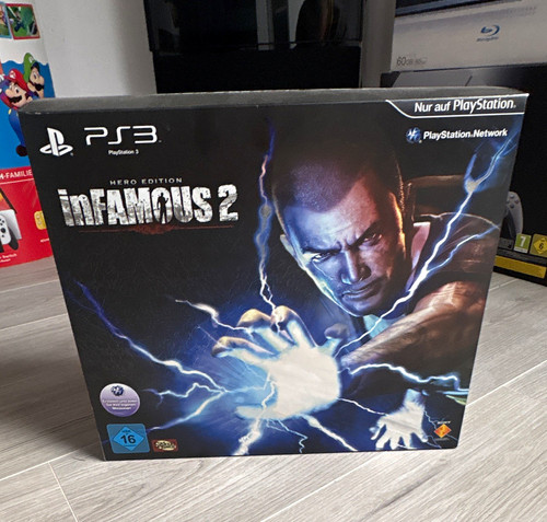 Ps3 infamous hero edition - ps3,