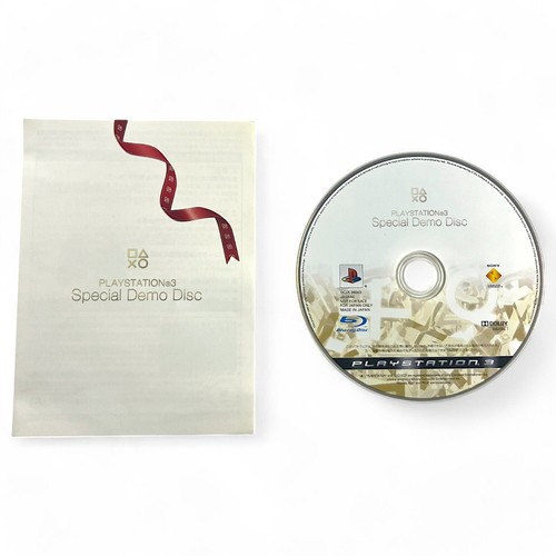 Ps3 special demo disc - ps3, ps